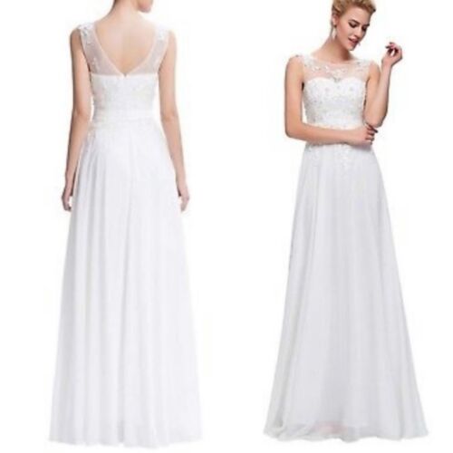 Grace Karin Wedding Gown Formal Dress Embroidered Beaded Sweetheart Womens Size - Picture 12 of 12