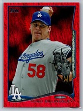2014 Topps #623 Chad Billingsley Red Foil