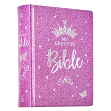 My Creative Bible Purple Glitter - Hardcover - Christian Art Gifs Inc.