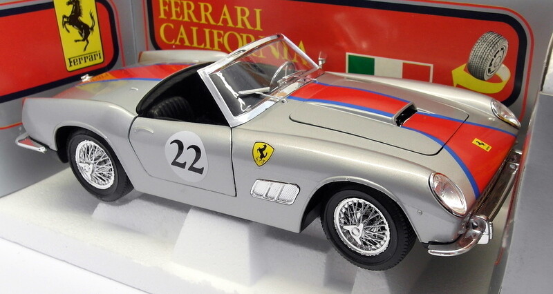 Tonka Polistil Escala 1 16 - 013233 Ferrari California Coche de Carreras de argento Tonka Polistil Escala 1 16 - 013233 Ferrari California Coche de Carreras de argento