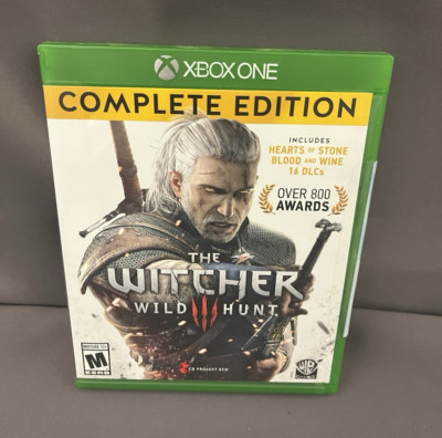 Xbox One The Witcher 3: Wild Hunt Complete Edition Game of the Year SEALED