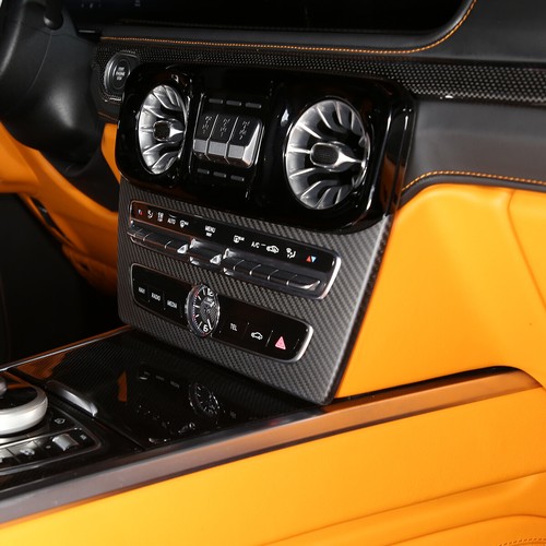 Carbon Matte Center Control Mode Panel Frame Trim For Benz G Class W463 2019-20 - Picture 4 of 11