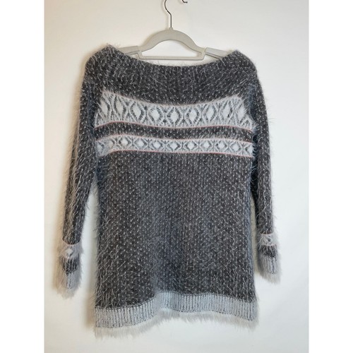 Suéter Anthropologie Sleeping on Snow Mezcla Lana - Talla S - Fuera del Hombro, ¡SUAVE! - Imagen 3 de 12