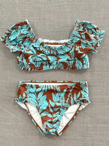 Janie and Jack Tropical 2-Piece Swimsuit Size 6 years - Picture 2 of 16