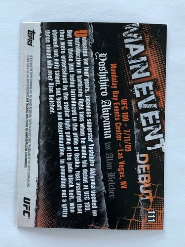 TOPPS UFC MAIN EVENT 2010 FOIL BASE CARD - STARS RC ROOKIE - COMPLETE YOUR SET! - Picture 105 of 153