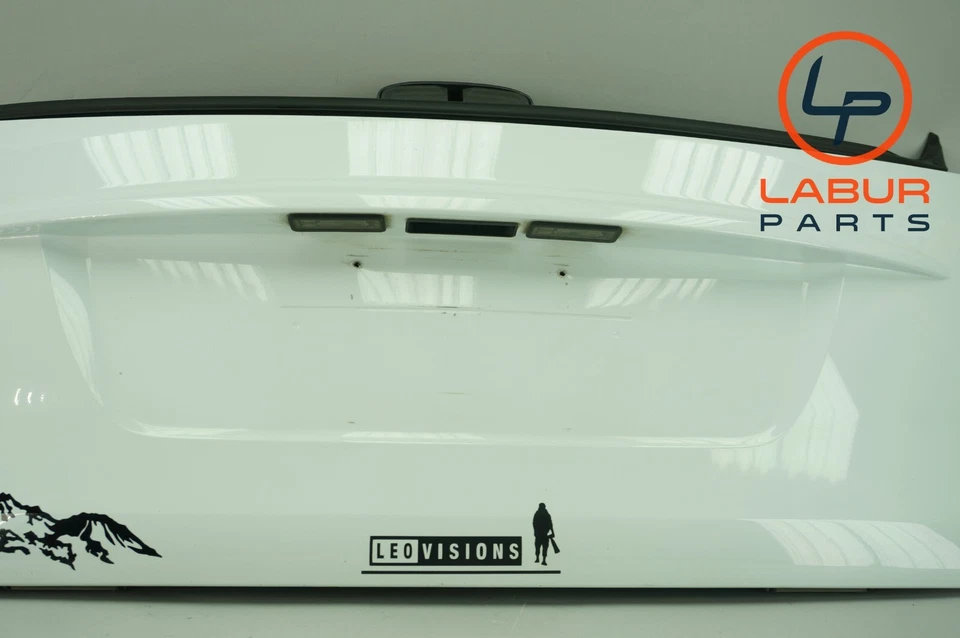 C451 08-15 Smart Fortwo Tapa Trasera Puerta Trasera Puerta Levadiza Cubierta Blanca TL88 Foto 3 de 4