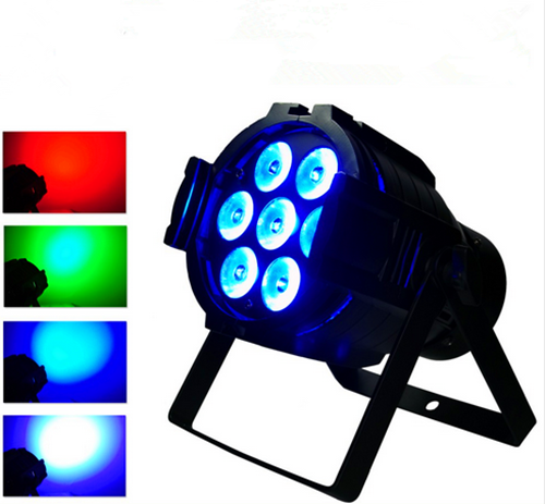 Par Light 7X15W RGBWAUV 6 en 1 Etapa Iluminación Par Luz DMX Interior pary Par Can - Imagen 2 de 9