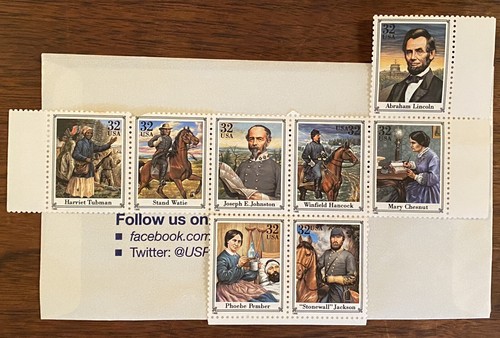 Estampillas de la Guerra Civil 1994, 32 ¢, conjunto incompleto de 8 - Imagen 11 de 12