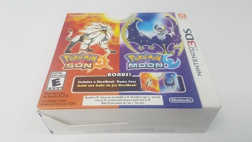 Pokemon Sun Moon Doble Pack (Steel Book) [3DS] [Nintendo 3DS] [2016] [Nuevo] - Imagen 3 de 9