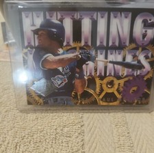 PAUL MOLITOR 1994 Fleer Ultra Hitting Machines Insert #7 of 10.  BLUE JAYS