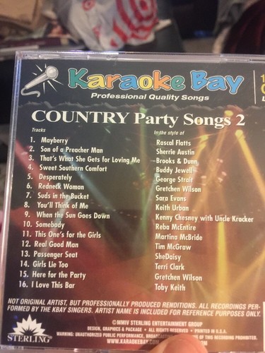 Karaoke CD+G - Canzoni Country Party #2 - Nuovo 2004, e altri 2 - Foto 2 di 12