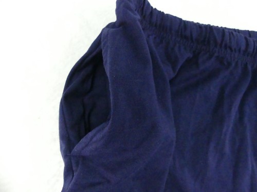 Hanes Shorts Womens 4X Navy Blue Cotton Jersey Drawstring Casual - Picture 13 of 16