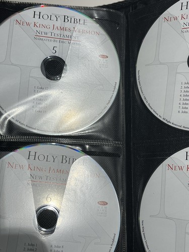 Holy Bible New King James Version Narrated By Eric Martin  60 Disc Set - Bild 13 von 16