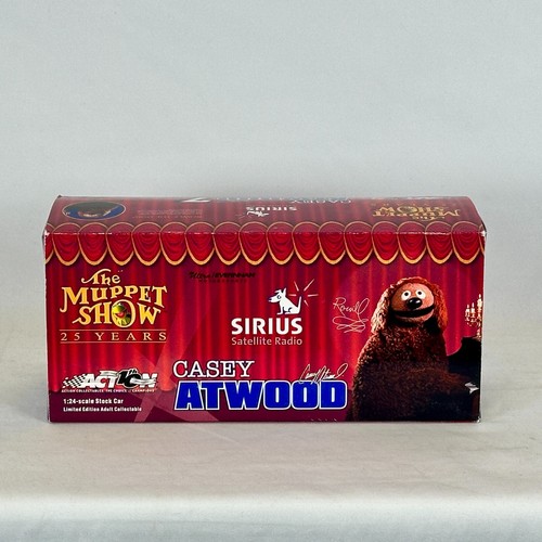 Casey Atwood #7 Rowlf 2002 Muppets Sirius diecast acción carreras NASCAR - Imagen 8 de 8