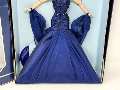 2000 Mattel Queen of Sapphires Barbie w/Swarovski Crystals #26926 New - Picture 4 of 10