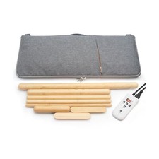 Hot Bamboo Massage Warmer Bag w/ 8 PCS Bamboo Sticks, Portable Professional E...