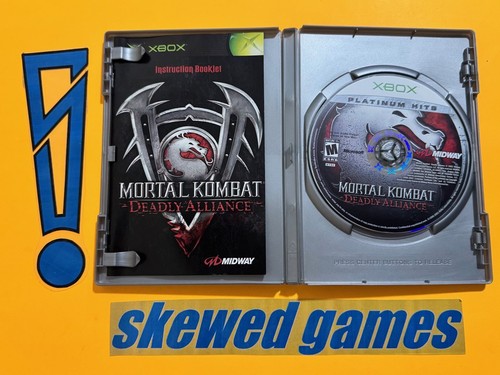Mortal Kombat Deadly Alliance Platinum Hits - cib - XBox Microsoft - Picture 1 of 2