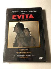 Evita (DVD, 1998, Widescreen ) Modonna And Antonio Banderas