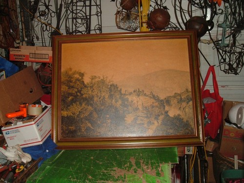 William Trost Richards the Adirondacks Framed Print 1859 - Picture 5 of 12