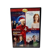 Hallmark DVD Cancel Christmas CHRISTMAS MAGIC Santa Suit MISTLETOE MANHATTAN D9