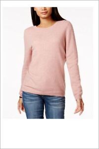 charter club cashmere crewneck sweater