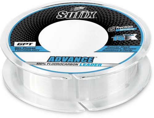 Sufix 684 Advance 100% Fluorocarbon Leader 25yd Scegli tu lb test nuovo con scatola - Foto 16 di 20