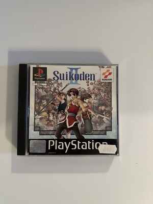 Suikoden II PAL Playstation, Gebraucht ohne Anleitung