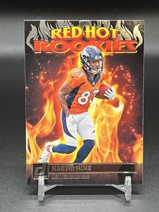 2023 NFL Donruss Marvin Mims Red Hot Rookies RHR-10
