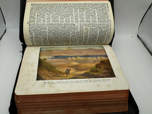 1938 KJV Nelson With Helps Illustrated Maps  - Picture 5 of 15