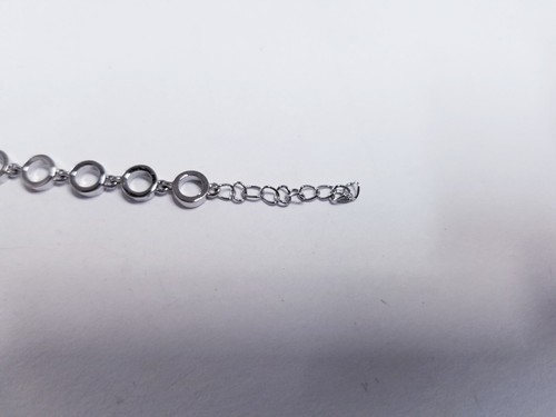 Gold Coast Platinum Plated Purple Stones 8" Bracelet - Picture 5 of 6