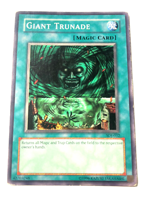 Giant Trunade - SDJ-032 - Common - Unlimited Edition - MP - YuGiOh