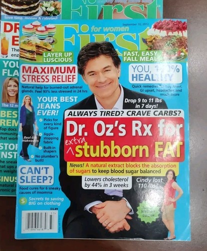 First For Women Custom Mixed Magazine Lot of 4 '09-22 Wellness Beauty & Health - Picture 4 of 5