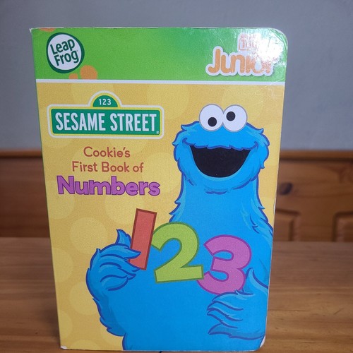 Leap Frog TAG Jr Leap Reader Jr Cookie Monster's First Book of Numbers - Picture 1 of 2