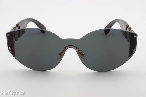 Gafas de sol Versace MOD.2234 100/6G para mujer ojos de gato tintadas monturas gris oscuro 64 mm - Imagen 3 de 9