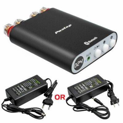 Black TPA3221 BT Amp 2x100W Suit for 2''-10'' Speakers Bluetooth 5.0 Amplifier