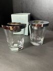 New ListingPartylite Versatility Votive Tealight Candle Holders Fillable Glass Bottom