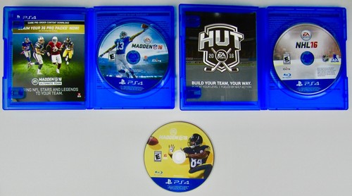 ¡Lote de 3 juegos ps4! Madden 19, Madden 16 Deluxe Edition, NHL 16- PlayStation 4 Sony - Imagen 2 de 10