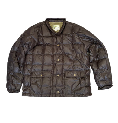 Eddie Bauer Seattle Goose Down Puffer Quilted Long Sleeve
