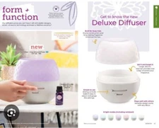 Scentsy Fleur Gray Deluxe Diffuser Brand New in Box