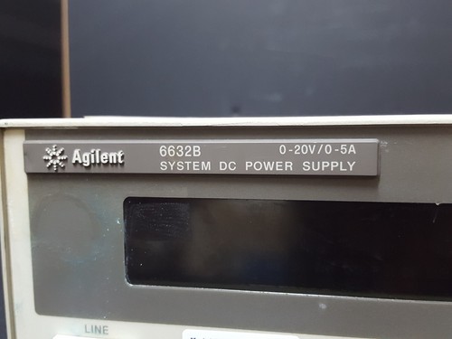 HP/Agilent 6632B : System DC Power Supply, 0-20V/0-5A (1282) - Picture 3 of 8