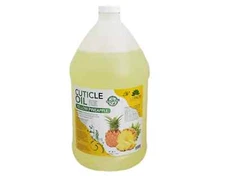 LA PALM Cuticle Oil - Pineapple Yellow With Aloe Vera & Vitamin E - 1 Gallon