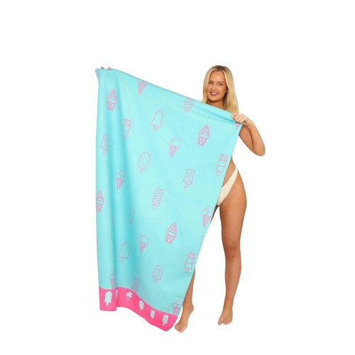 Beach Sand Free Towels Large Lightweight Microfiber Absorbent Pool Printed Towel - Picture 130 of 220