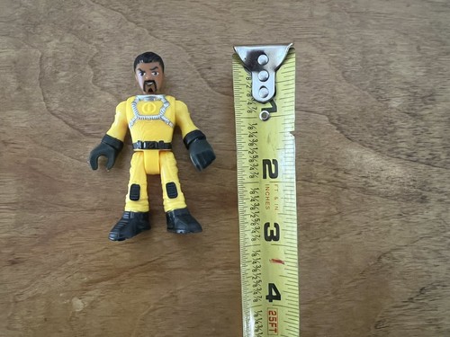 Fisher Price Toy Imaginext Deep Sea Sub Ocean Diver Action Figure Black Yellow - Picture 8 of 8
