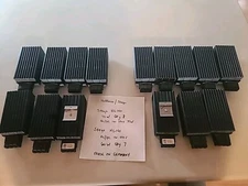 Stego Hoffman Hg140 Cabinet Heaters Lot AC/DC 120-240 (7) 60W & (8) 75W Used