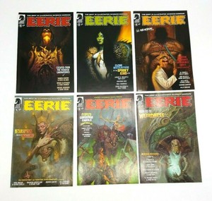 Eerie-2-8-Volume-2-Nearly-Complete-Set-Dark-Horse-Comic-Book-Lot-July-2012