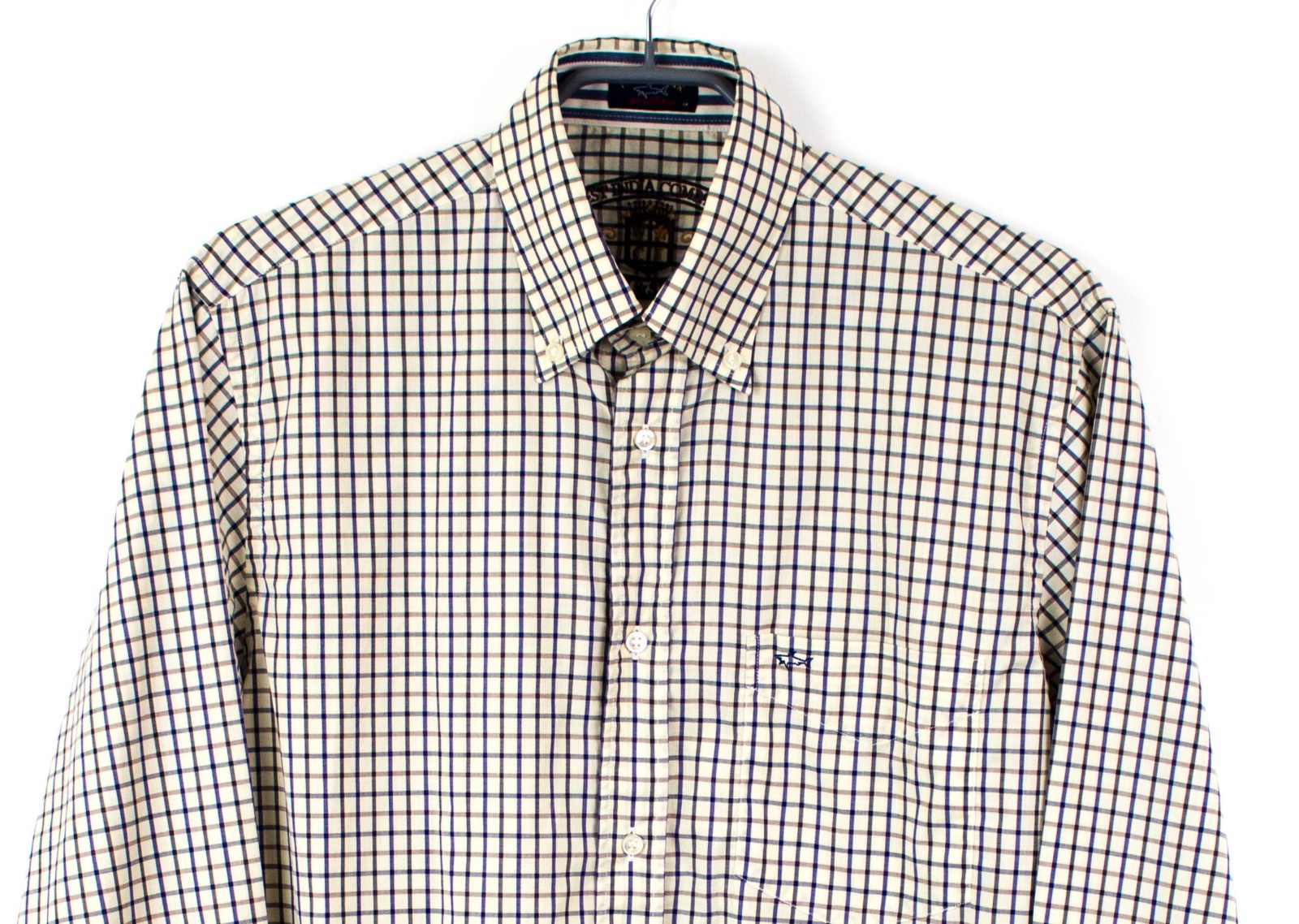 Paul Paul Paul & Squalo Uomo Camicia Cz199 Quadri Misura 40 c96d50 Paul Paul Paul & Squalo Uomo Camicia Cz199 Quadri Misura 40 c96d50