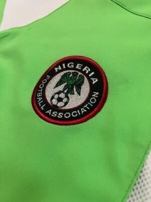【正規品 オーセンティック】2002W杯 ナイジェリア代表 カヌー L ナイキ Vintage Kanu Nigeria 2002 World Cup Size L Nike Jersey
