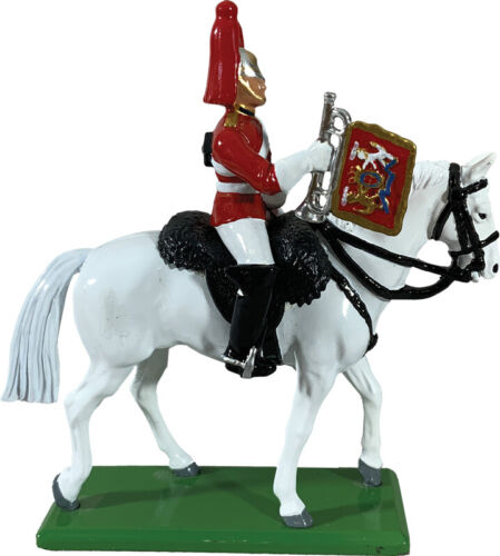 TROMPETISTA BRITÁNICO CEREMONIAL 471077 MONTADO SALVAVIDAS BRITÁNICO - Imagen 2 de 2