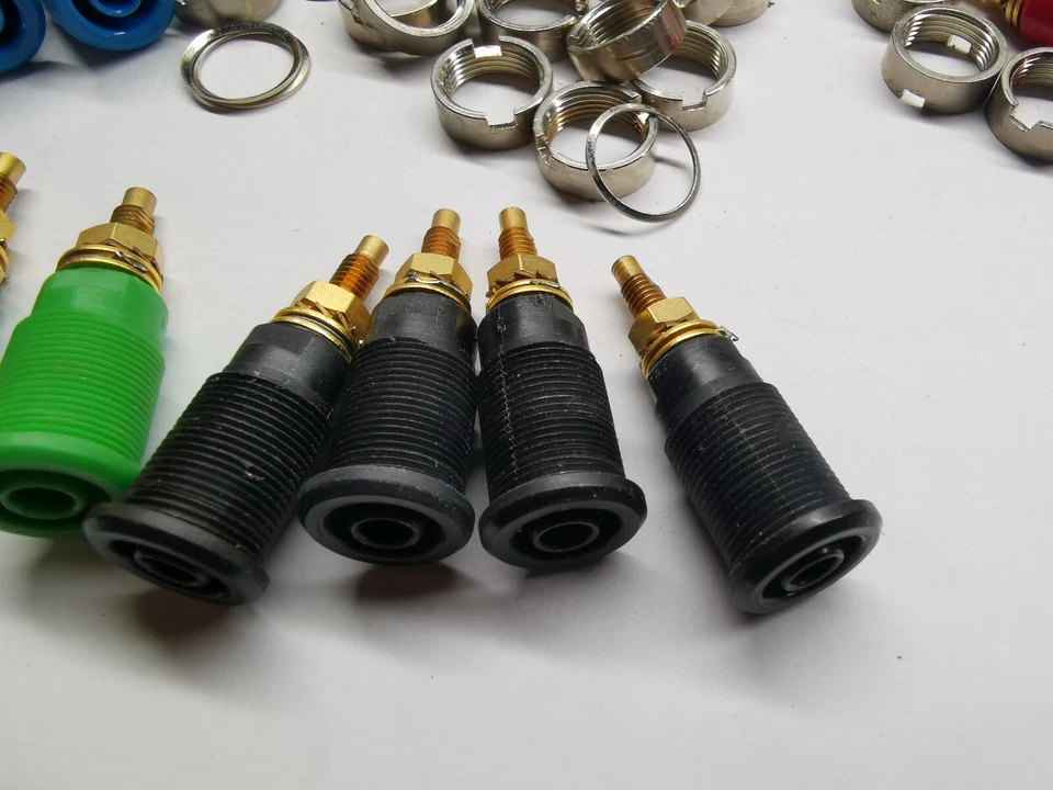 24pcs High Quality Banana Socket From Military Test Gear 4 Colour - Image 2 of 4