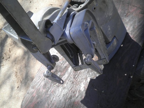 Used  Evinrude 1974 15 HP" Outboard tiller handle and transom Model #15404G - Picture 2 of 7
